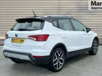 Used Seat Arona XCELLENCE Lux 115 HP (84 kW) 2020 Nevada white magnetic grey SUV