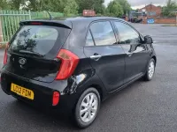 Used Kia Picanto 68 HP (50 kW) 2012 Black Hatchback
