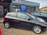 Used Kia Picanto 68 HP (50 kW) 2015 Black Hatchback