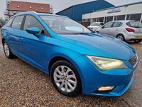 Used Seat Leon Sport 110 HP (80 kW) 2015 Blue Estate