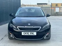 Used Peugeot 308 Allure 130 HP (95 kW) 2016 Black Hatchback
