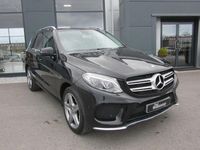 Used Mercedes GLE250 AMG line 204 HP (150 kW) 2017 Black Estate