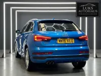 Begagnad Audi Q3 S-Line 150 HK (110 kW) 2016 Blå SUV