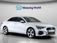 Used Audi A3 S-Line 109 HP (80 kW) 2022 White Sedan