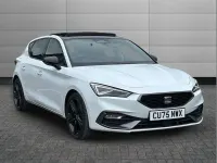 Used Seat Leon Black Edition 272 HP (200 kW) 2025 White Hatchback