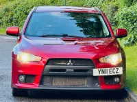 Usado Mitsubishi Lancer 150 HP (110 kW) 2011 Vermelho Sedan