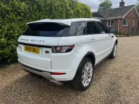 Used Land Rover Range Rover evoque Dynamic 190 HP (139 kW) 2013 White SUV