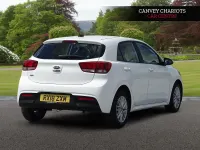 Used Kia Rio 83 HP (61 kW) 2018 White Hatchback