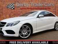Used Mercedes E220 AMG line 177 HP (130 kW) 2016 White Coupe