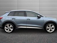 Used Audi Q4 e-tron S-Line 150 kW (204 HP) 2023 Geyser blue SUV