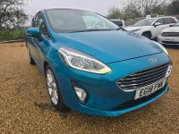 Used Ford Fiesta Titanium X 100 HP (73 kW) 2018 Blue Hatchback