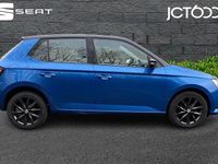 Used Skoda Fabia Colour Edition 94 HP (69 kW) 2018 Blue Hatchback
