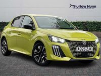 Used Peugeot 208 Allure 100 HP (73 kW) 2025 Yellow Hatchback