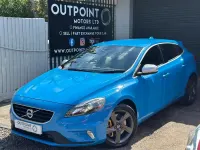 Begagnad Volvo V40 R-Design 190 HK (139 kW) 2015 Blå Halvkombi