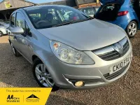 Used Vauxhall Corsa 80 HP (58 kW) 2010 Silver Hatchback