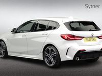 Used BMW 118 M Sport 134 HP (98 kW) 2021 White Hatchback