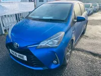 Used Toyota Yaris Hybrid 2018 Blue Hatchback