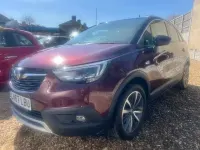Used Vauxhall Crossland X Ultimate 110 HP (80 kW) 2017 Red SUV