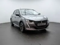 Used Peugeot e-208 GT-line 100 kW (136 HP) 2020 Grey Hatchback