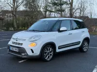 Used Fiat 500L Trekking 105 HP (77 kW) 2013 White MPV