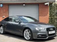 Begagnad Audi A5 Sportback Advanced 190 HK (139 kW) 2016 Grå Halvkombi