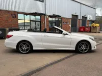 Usado Mercedes E200 AMG Line Premium 184 HP (135 kW) 2016 Branco Cabrios