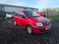 Used Fiat Panda Active 2010 Red Hatchback