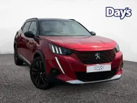 Used Peugeot 2008 GT-line 100 kW (136 HP) 2020 Red SUV