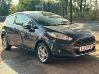 Used Ford Fiesta Zetec 82 HP (60 kW) 2013 Blue Hatchback