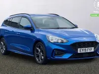 Used Ford Focus ST-Line 150 HP (110 kW) 2019 Blue Estate
