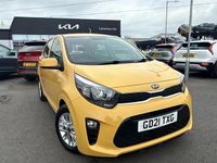 Used Kia Picanto 65 HP (47 kW) 2021 Yellow Hatchback