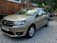 Used Dacia Sandero Lauréate 75 HP (55 kW) 2015 Beige Hatchback