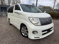 Used Nissan Elgrand 2007 Pearl white MPV
