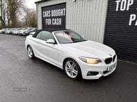 Used BMW 220 M Sport 2016 White Cabriolet