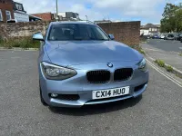 Used BMW 118 Comfort Edition 170 HP (125 kW) 2014 Blue Hatchback