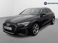 Used Audi A3 S-Line 2023 Black Hatchback