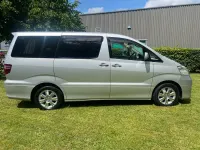 Used Toyota Alphard 220 HP (161 kW) 2007 Silver MPV