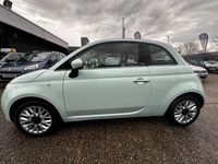 Used Fiat 500C Lounge 69 HP (50 kW) 2014 Green Cabriolet