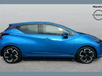 Used Nissan Micra Acenta 92 HP (67 kW) 2021 Blue Hatchback