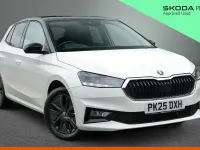 Used Skoda Fabia Design Edition 113 HP (83 kW) 2025 White Hatchback