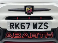 Used Abarth 595 143 HP (105 kW) 2017 White Hatchback