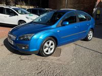 Used Ford Focus Zetec 100 HP (73 kW) 2007 Blue Hatchback