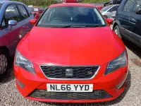 Begagnad Seat Leon FR 2016 Röd Halvkombi