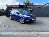 Begagnad Ford C-MAX Titanium 125 HK (91 kW) 2018 Blå Minibuss