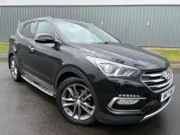 Used Hyundai Santa Fe Premium SE 200 HP (147 kW) 2017 Black SUV