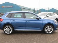 Used Skoda 110 R SE L 81 HP (59 kW) 2021 Titan blue metallic Estate