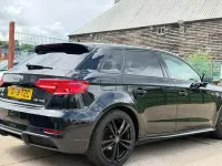 Used Audi A3 Sportback S-Line 150 HP (110 kW) 2019 Black Hatchback