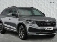 Used Skoda Kodiaq SportLine 196 HP (144 kW) 2022 Graphite grey metallic SUV