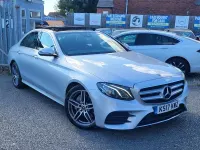 Used Mercedes E220 AMG Line Premium 2017 Silver Sedan