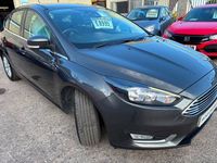Begagnad Ford Focus Titanium 125 HK (91 kW) 2018 Grå Halvkombi